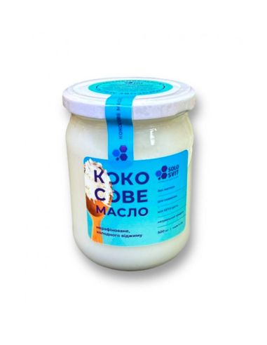 Масло кокосове нерафіноване,...