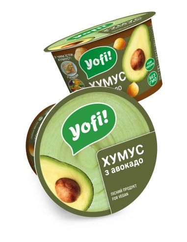 Хумус з авокадо, закуска з бобових ТМ...