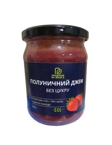 Полуничний джем, БЕЗ ЦУКРУ,...