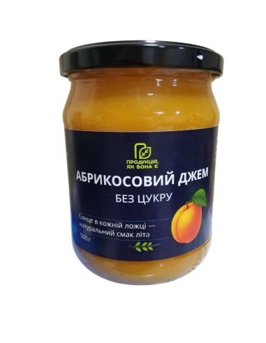 Абрикосовий джем, БЕЗ ЦУКРУ,...