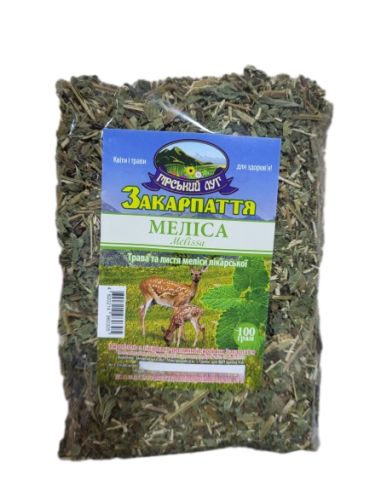 Чай Меліса Закарпаття, Гірський Луг,...