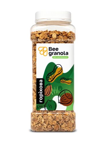 Гранола Горіхова, Bee Granola, 500г