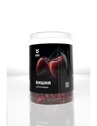 Вишня сублімована шматочки, COOKIT, 40г