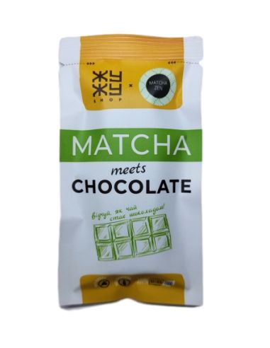 Шоколад з Матчею, Жу-жуshop, 25г