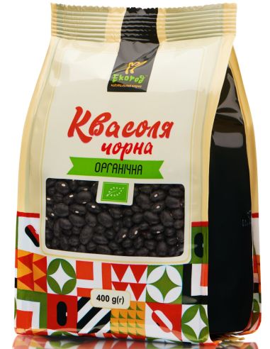 Квасоля Чорна органічна, Екород, 400г