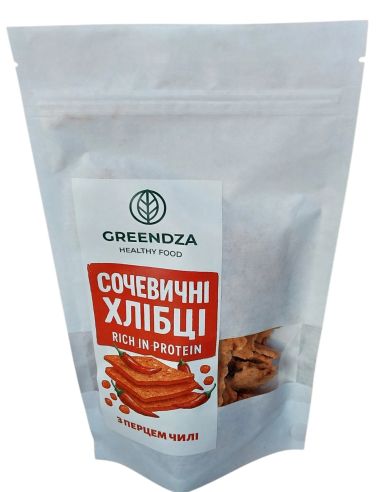 Хлібці сочевичні з перцем Чилі,...