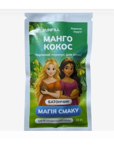 Батончик Манго-Кокос Магія смаку,...