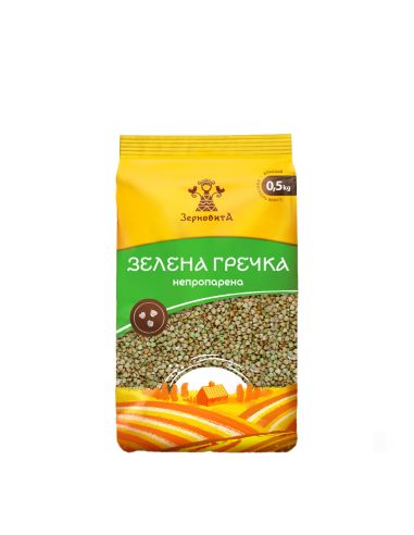 Гречка Зелена непропарена, ЗерновитА,...