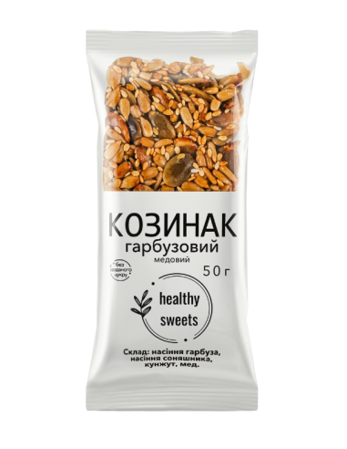 Козинак Гарбузовий, Healthy Sweets, 50г