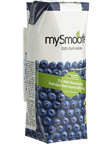 Смузі Чорниця, без цукру, MySmoothie...