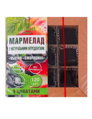 Мармелад Яблуко-Смородина, Stimul, 120г