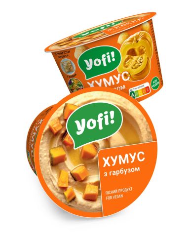 Хумус з гарбузом, закуска з бобових...