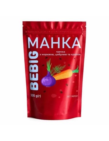 Манка гречана з морквою,цибулею та...