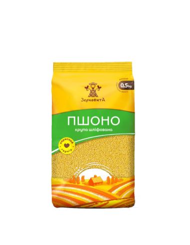 Пшоно крупа шліфована, ЗерновитА, 0,5кг
