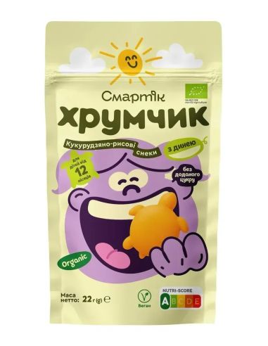Кукурудзяно-рисові снекі  з...