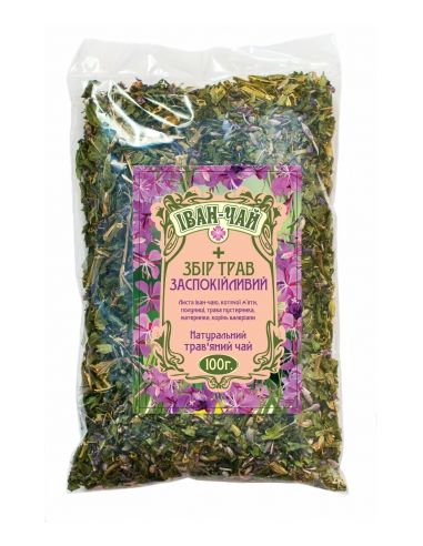 Іван чай + збір трав "Заспокійливий", Herbal-tea, 100г