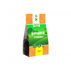 Вишня сушена без кісточок, Natural Green, 50г