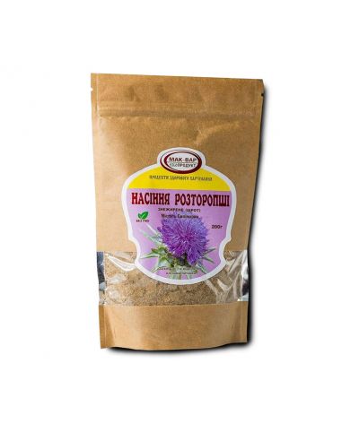 Шрот насіння розторопші, МакВар, 200г