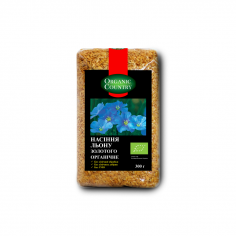 Насіння золотого льону, Україна, Organic Country, 300г