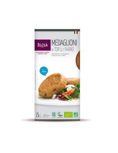 Медальйони з тофу та спельтою, Biolab, 190г