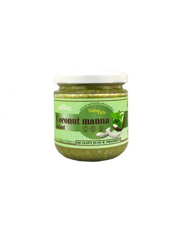 Паста кокосова манна з м`ятою, Natur Oils, 200г