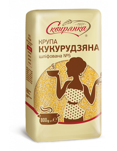 Крупа кукурудзяна шліфована №5, Сквирянка, 800г