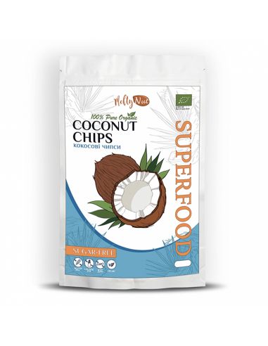 Чіпси кокосові, Mealty Nut, 90г
