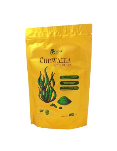 Спіруліна в таблетках, VeganProd, 100г