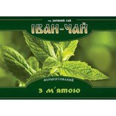 Іван чай ферментований з м'ятою, м`як. упак. Зоряний Гай, 100г