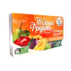 Пастила абрикос-яблуко, Тільки Фрукт, 50г