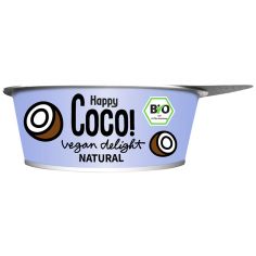 Десерт кокосовий без наповнювача, Happy Coco, 125г