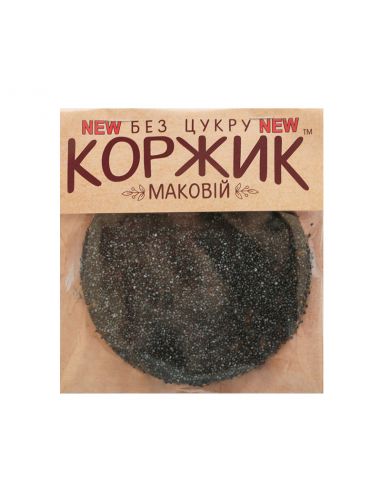 Козинак Маковій, Коржик, 50г