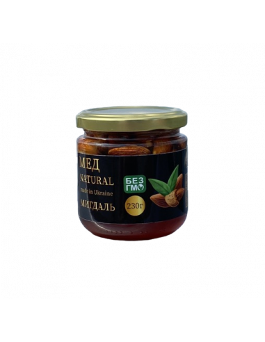 Мед NATURAL Мигдаль, Карпатський мед,...