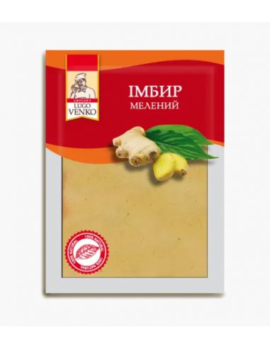 Імбир мелений, LugoVenko, 40г