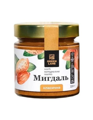 Паста Мигдалева, Green lane, 220г