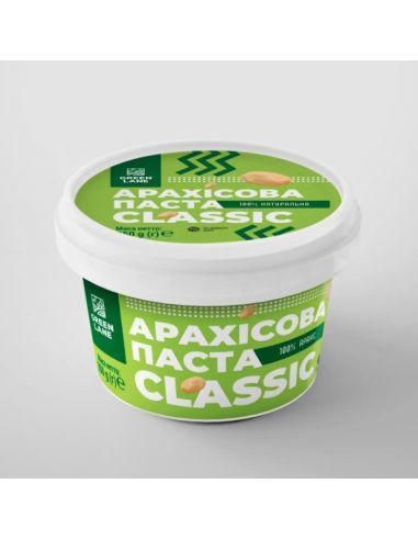 Паста арахісова CLASSIC без цукру,...